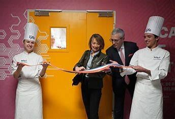 Official opening of the Pastry Academy at the Institut Lyfe